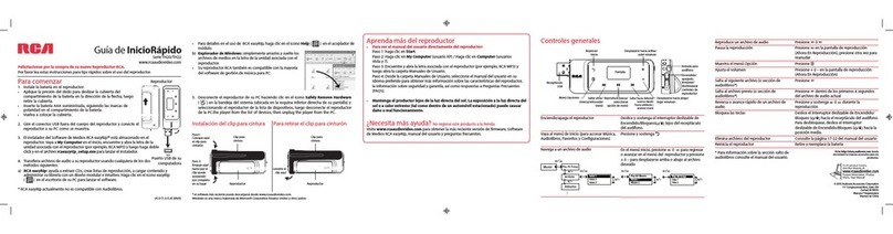 RCA TH2002RDR Guía de inicio Rápido