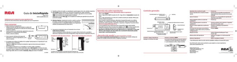 RCA TH1814 User manual