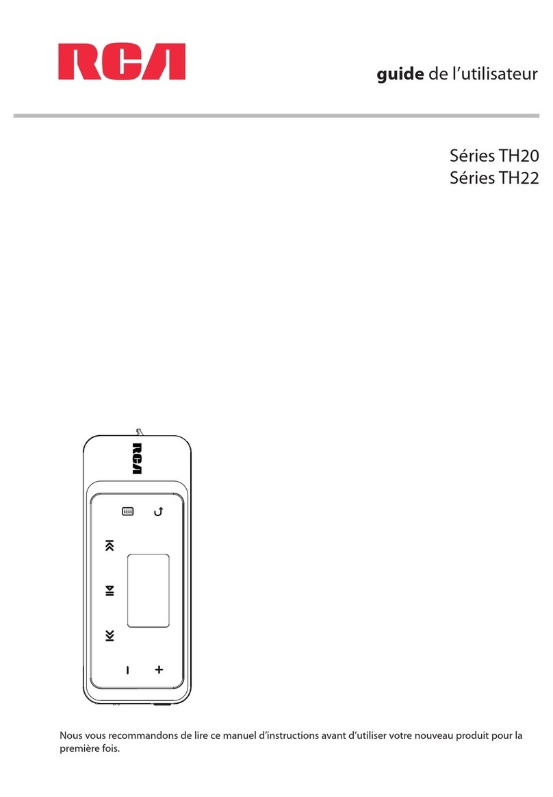 RCA TH2002 Guide de l'utilisateur