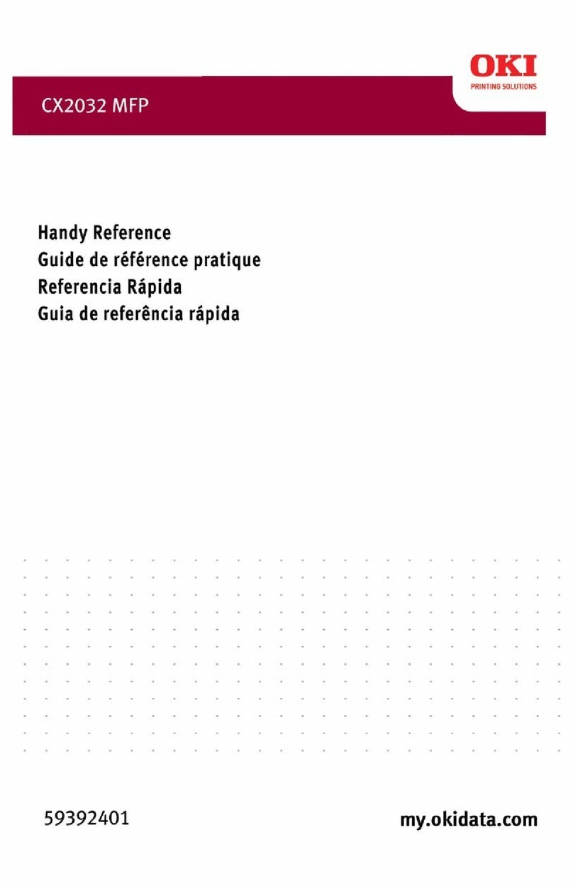 Oki MC560 MFP CX2032 Service manual