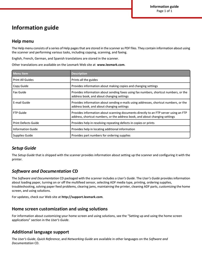 Lexmark 6500E Technical manual