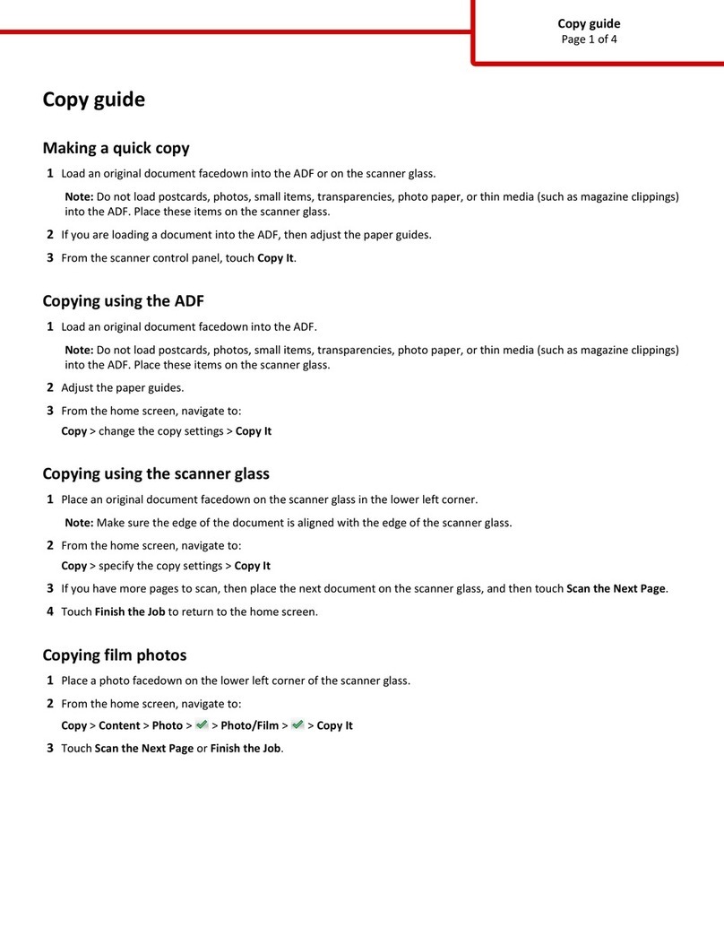 Lexmark 6500E User manual