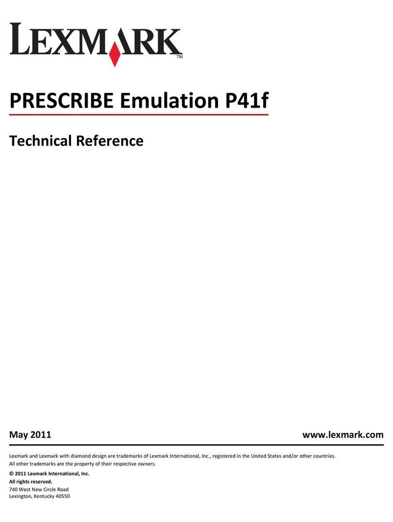 Lexmark 6500E User manual