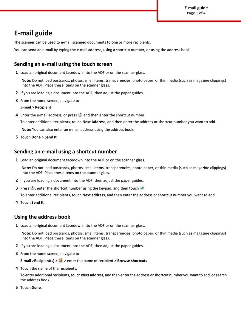 Lexmark 6500E User manual