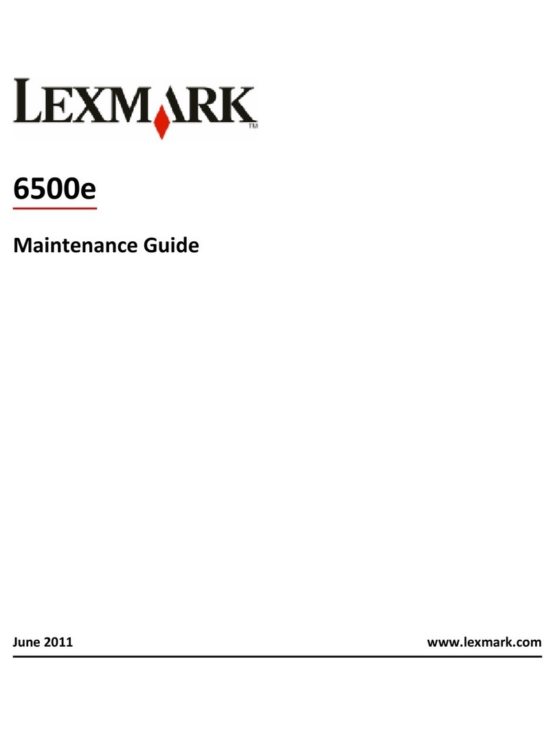 Lexmark 6500E Operating manual