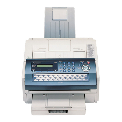 Panasonic UF 4000 - Laser Fax B/W Software instruction manual Panasonic UF 4000 - Laser Fax B/W Software instruction manual