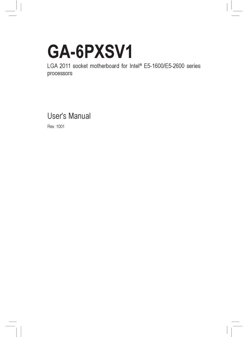 Gigabyte GA-6PXSV1 user manual