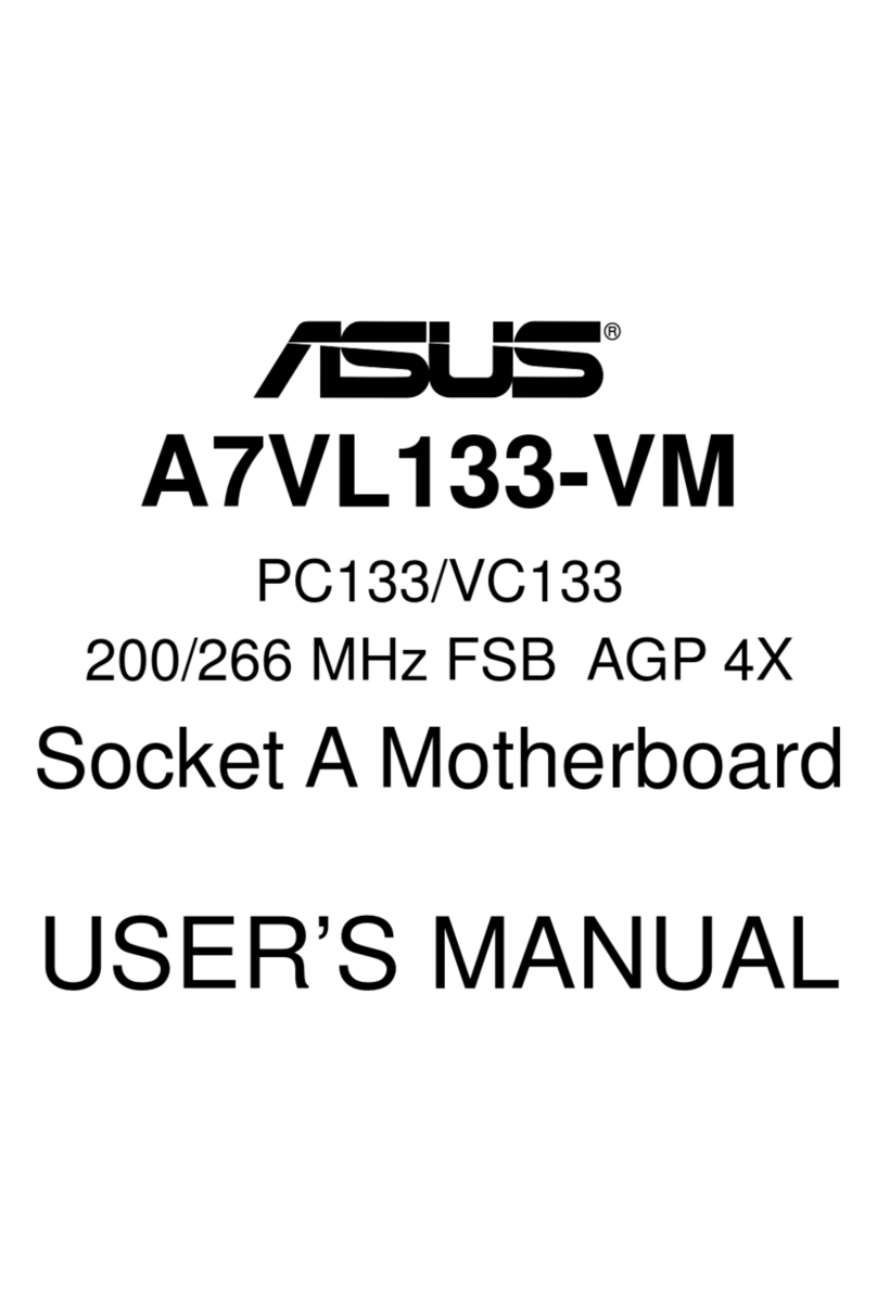 Asus A7VL133-VM user manual