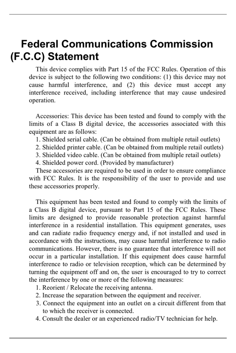 Biostar M6TLI User manual