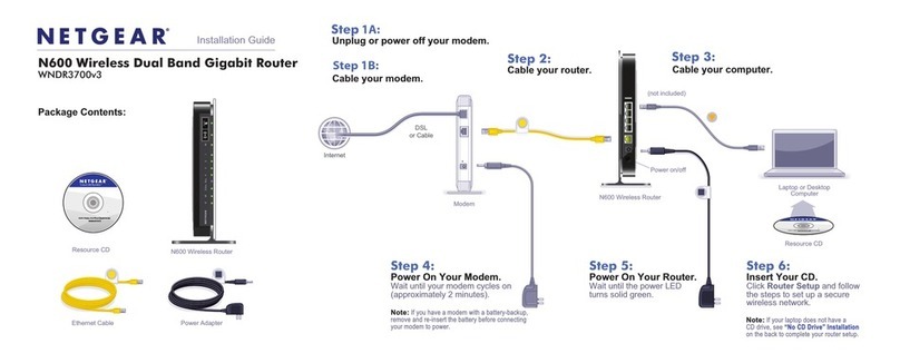 NETGEAR WNDR3700v3 User manual