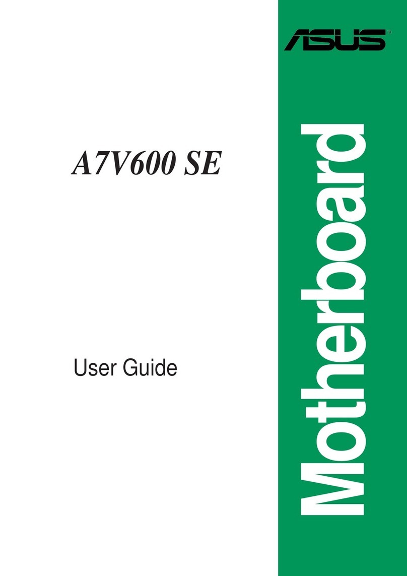 Asus A7V600 SE user guide