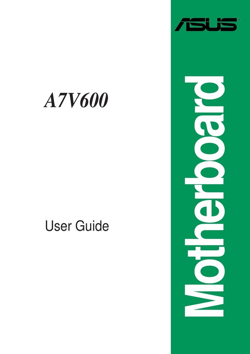 Asus A7V600 User manual