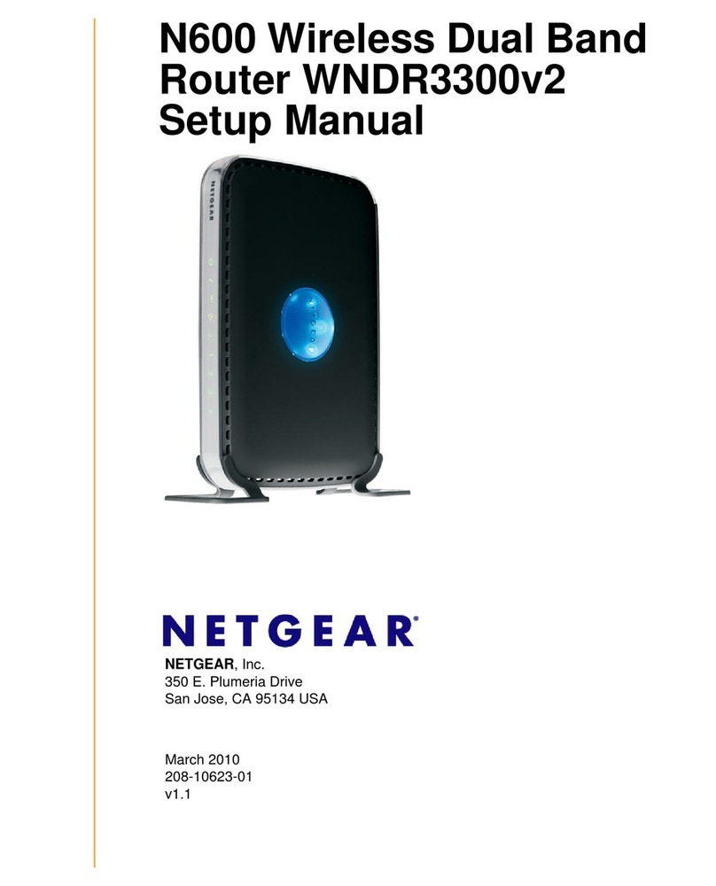 NETGEAR WNDR3300v2 - N600 Wireless Dual Band Router User guide