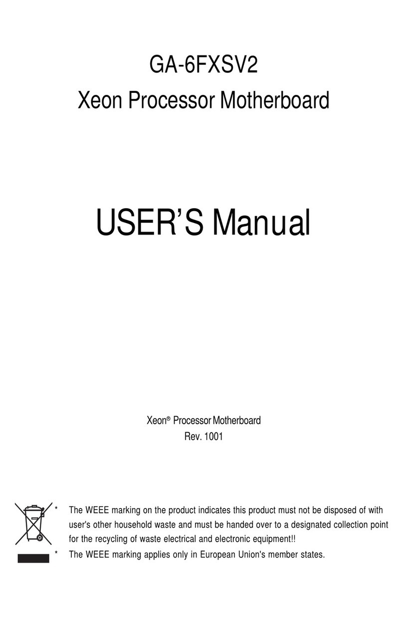 Gigabyte GA-6FXSV2 user manual