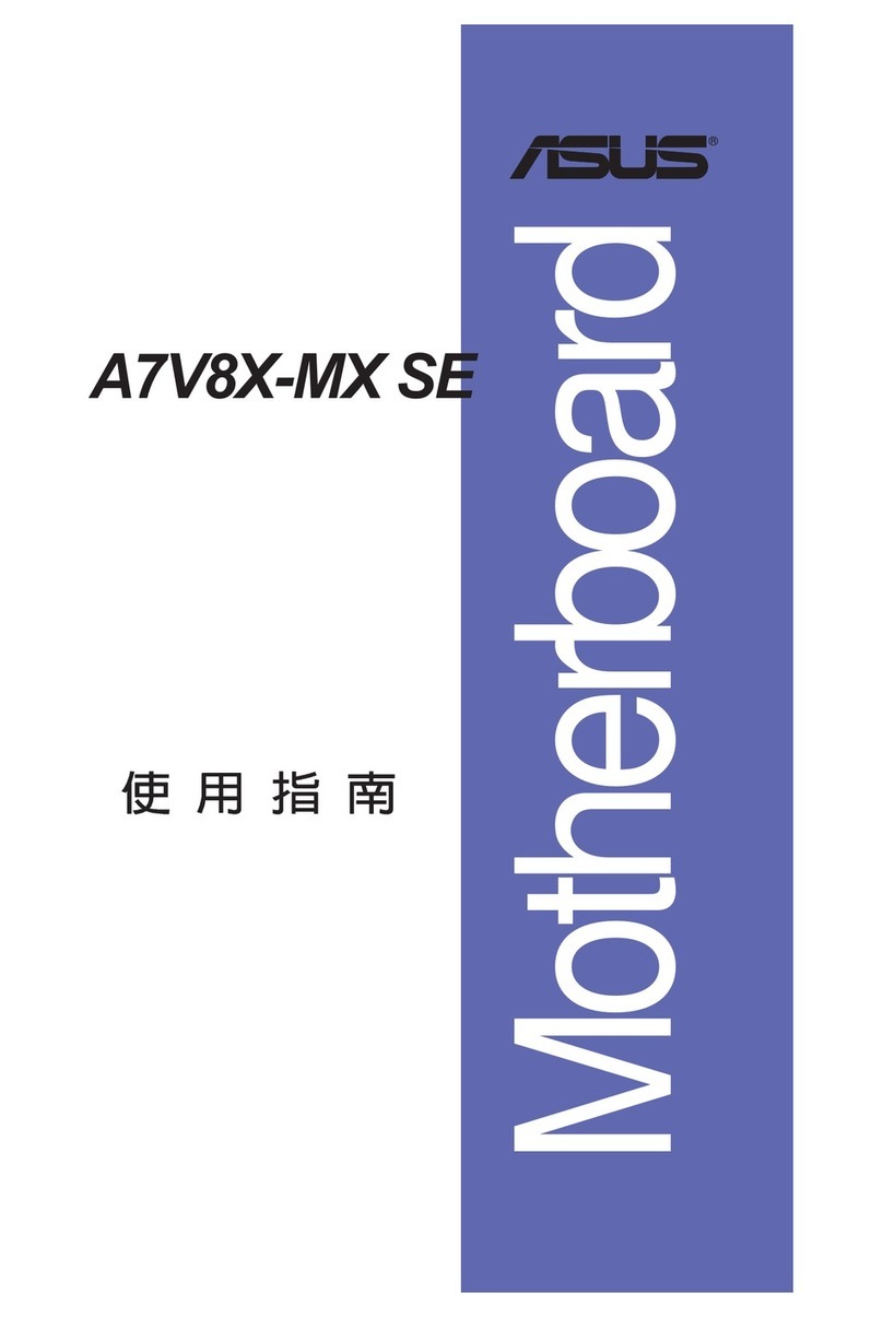 Asus A7V8X-MX SE User manual