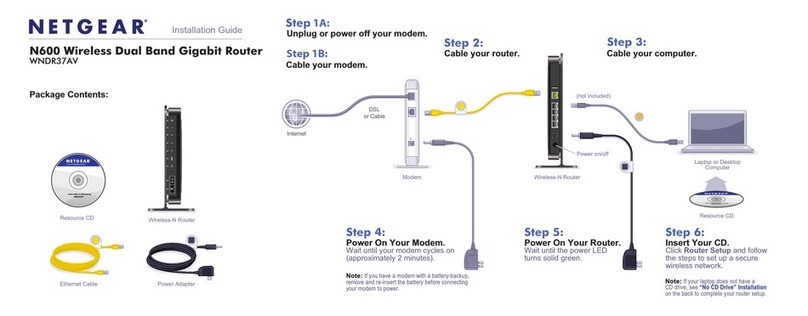 NETGEAR WNDR37AV - Wireless Router For View installation guide