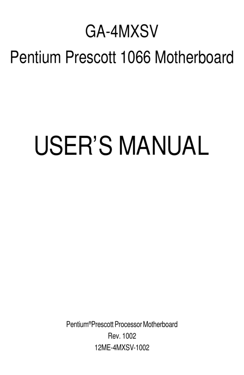 Gigabyte GA-4MXSV User manual
