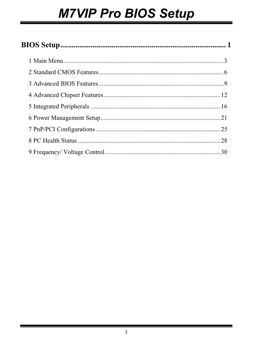 Biostar M7VIP Pro Bios setup manual