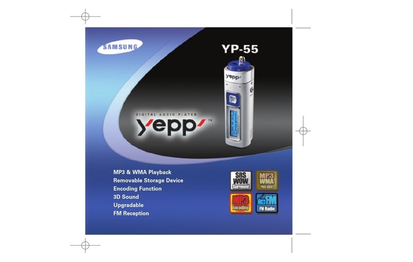 Samsung YP-55I User manual