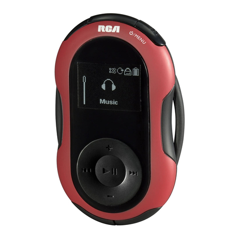RCA S2102 - 2 GB Digital Player Instruction Manual