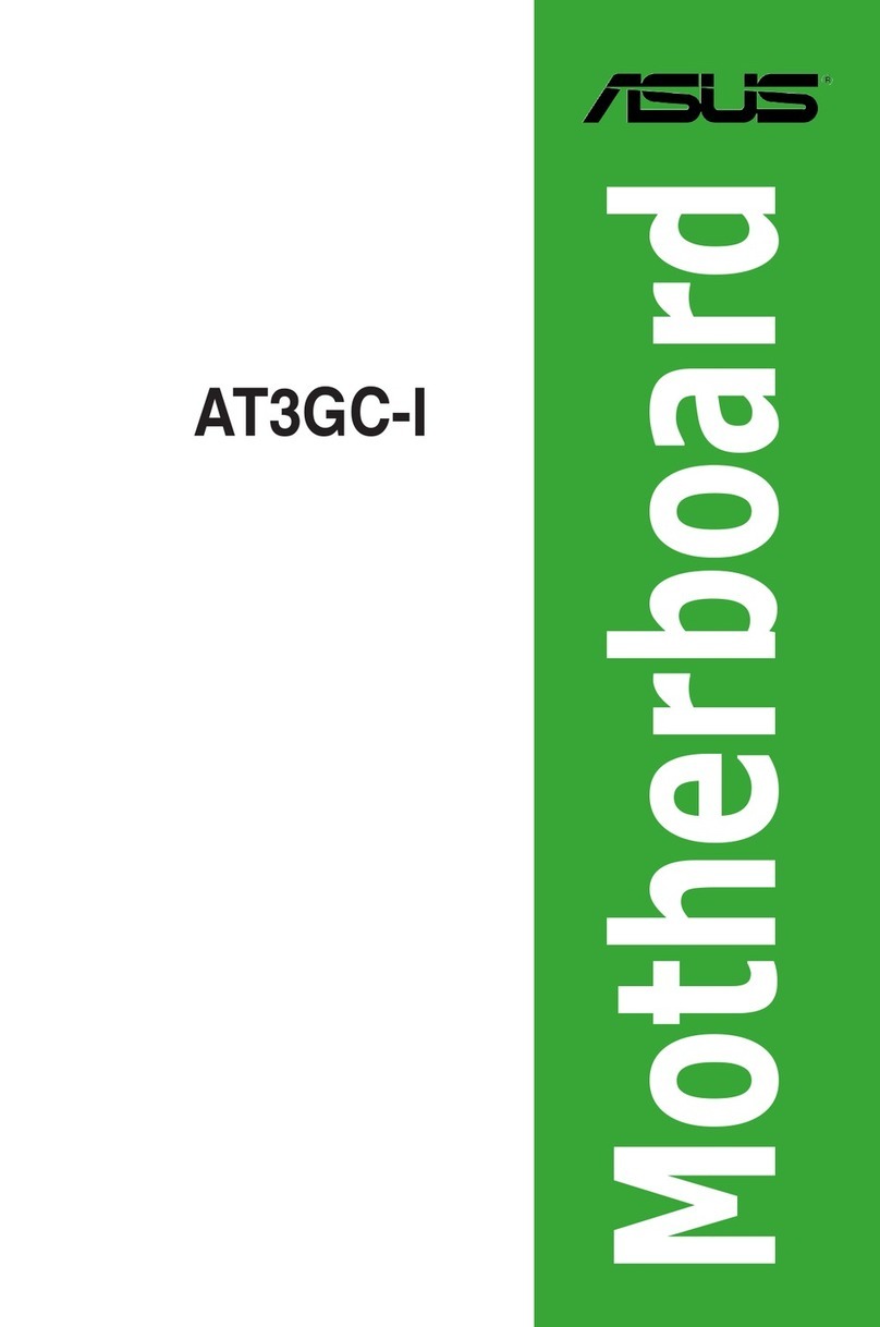 Asus AT3GC-I - Motherboard - Mini ITX User manual