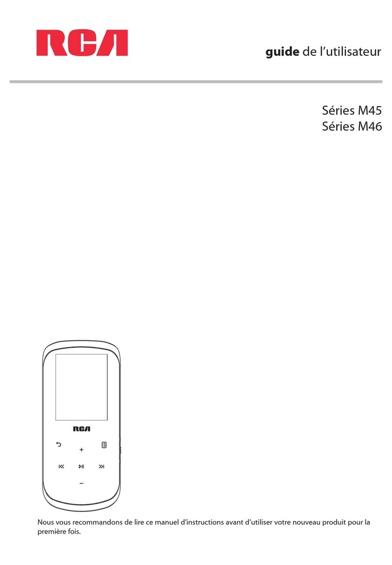 RCA M4602R Quick start guide
