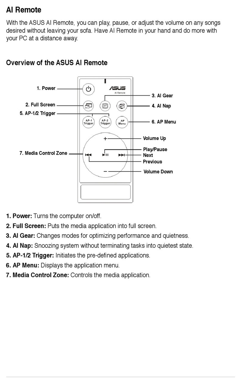 Asus Application user manual
