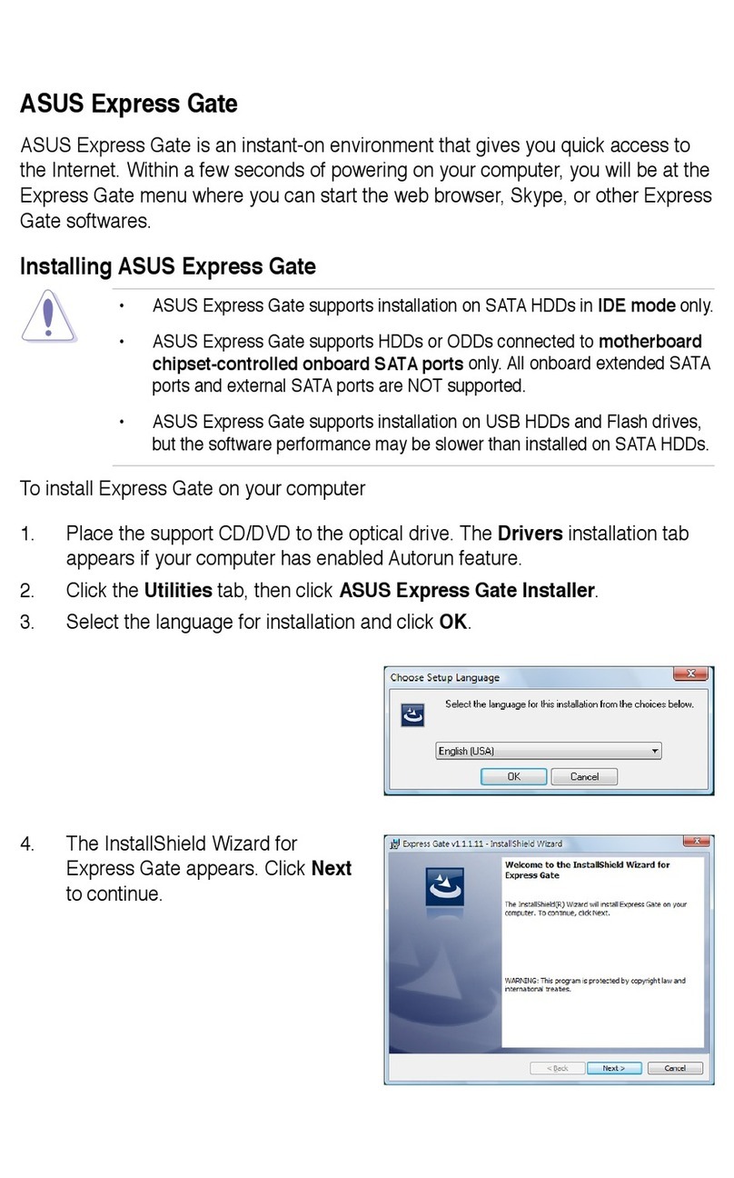 Asus Application User manual