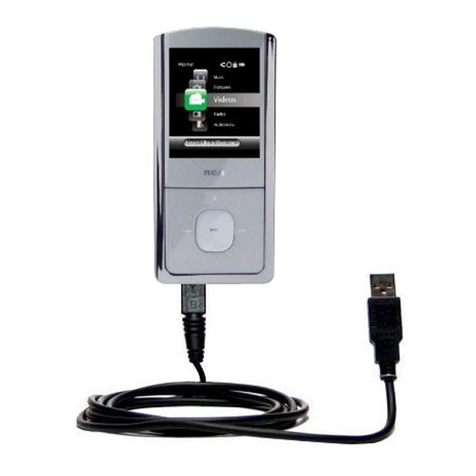 RCA M4304 - 4 GB Digital Player Instruction Manual