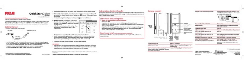 RCA M4804 User manual