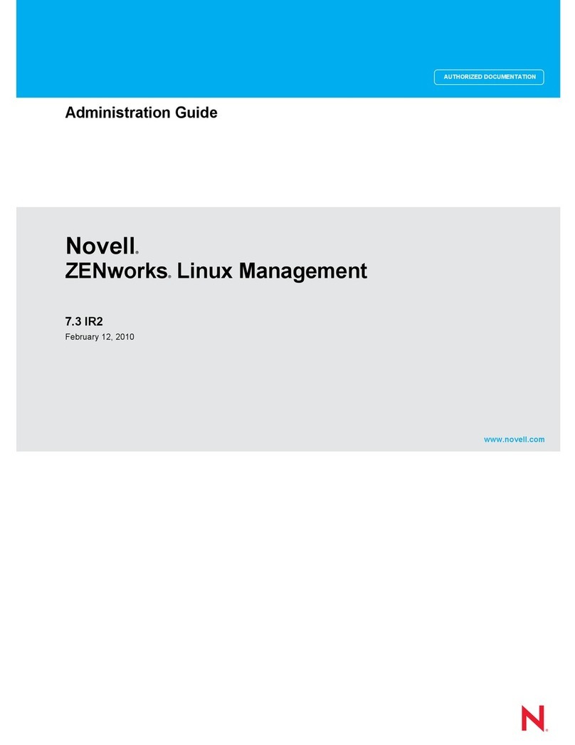 Novell ZENWORKS LINUX MANAGEMENT 7.3 IR2 - ADMINISTRATION GUIDE... Administration guide