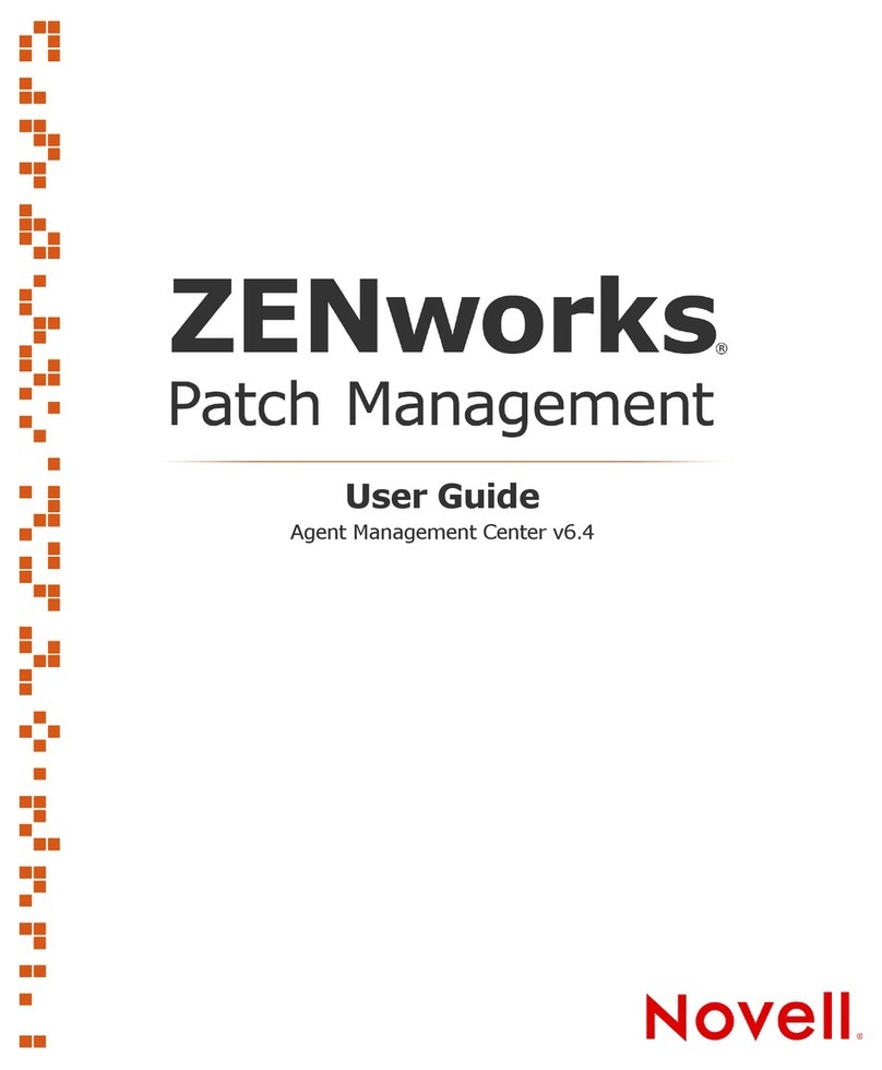 Novell ZENWORKS PATCH MANAGEMENT 6.4 - S user guide