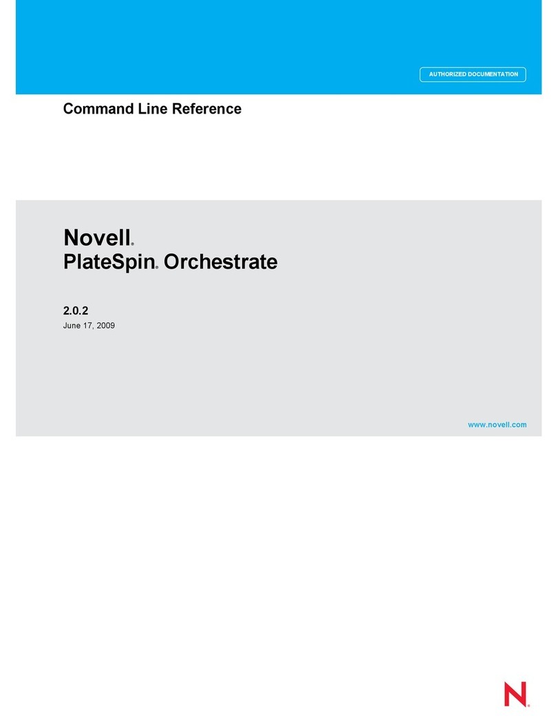 Novell PLATESPIN ORCHESTRATE 2.0.2 - ADMINISTRATOR REFERENCE... Reference