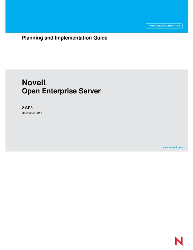 Novell OPEN ENTERPRISE SERVER - CONVERSION GUIDE... Implementation guide