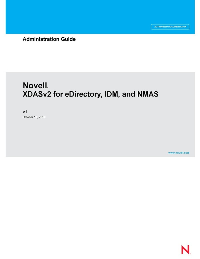 Novell XDASV2 - ADMINISTRATION GUIDE V1 Administration guide