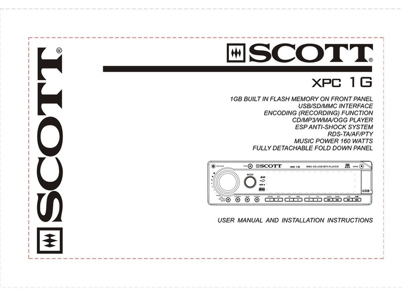 Scott XPC1G -  S User manual