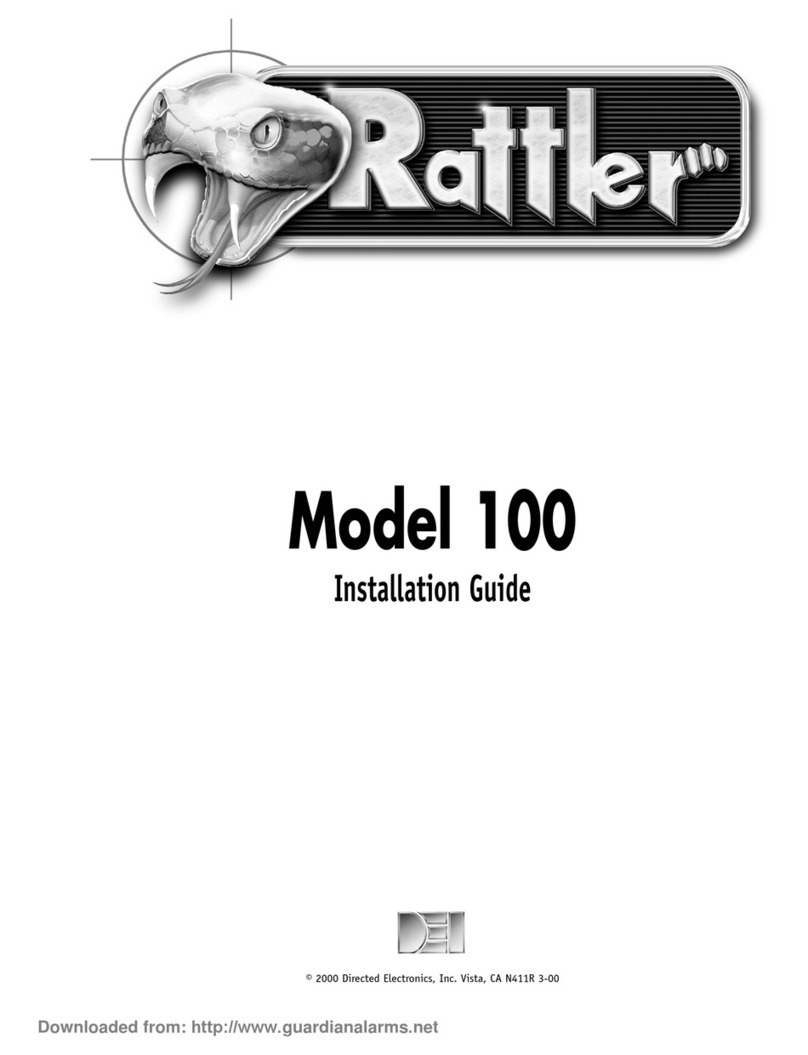 DEI Rattler 100 User manual