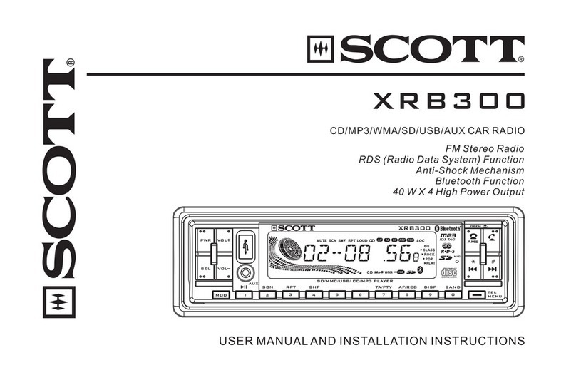 Scott XRB300 RC -  S User manual