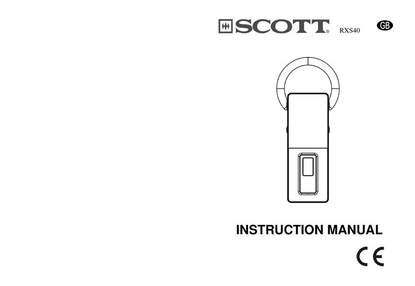 Scott RXS 40 User manual