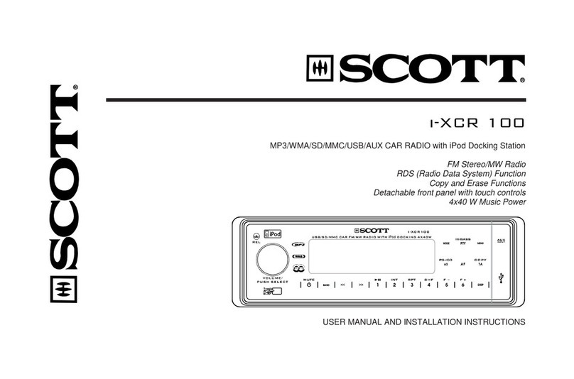 Scott IXCR 100 -  S user manual