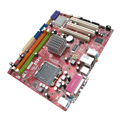 MSI G31M3-F - Motherboard - Micro ATX User manual