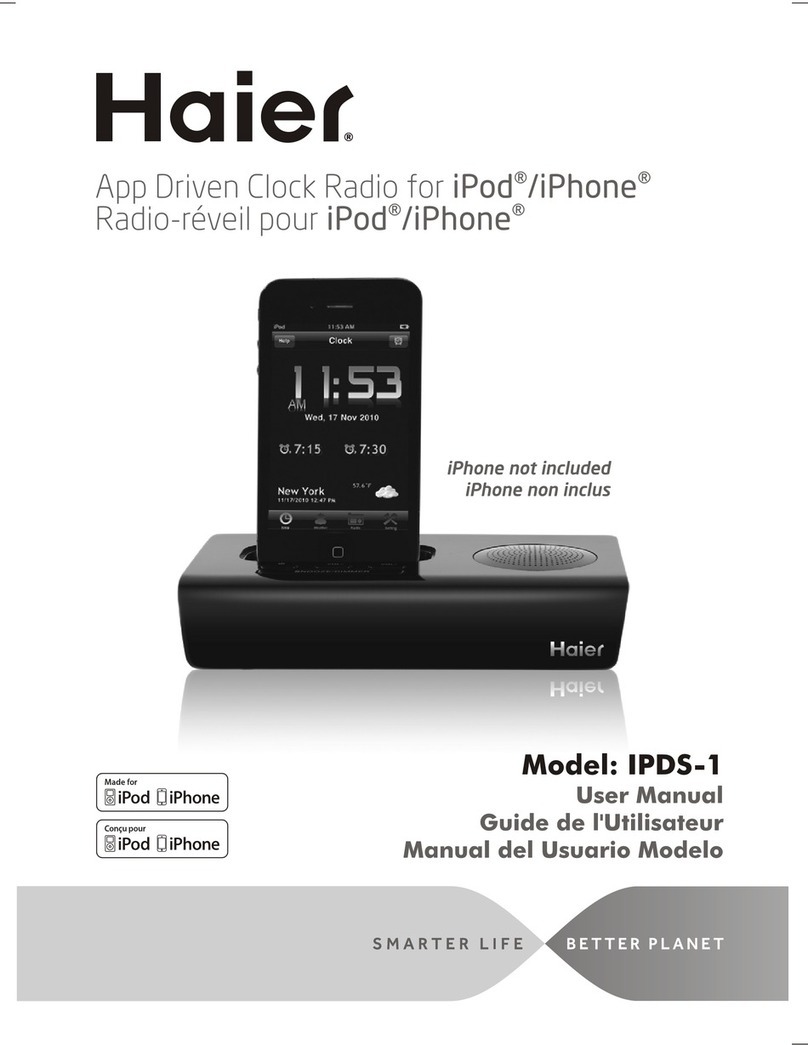 Haier IPDS-1 User manual