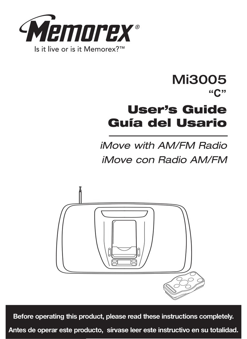 Memorex MI3005OM user guide