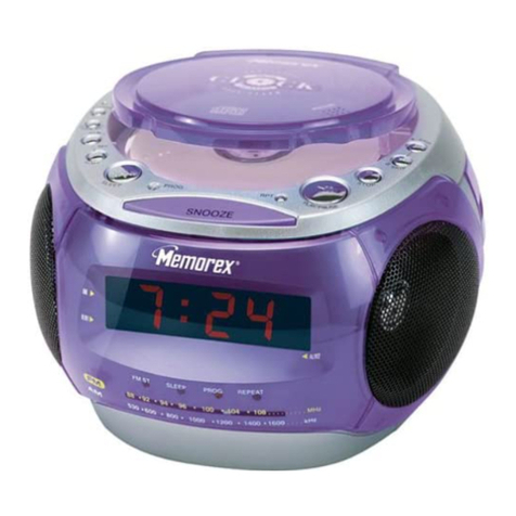 Memorex MC-2851 User manual