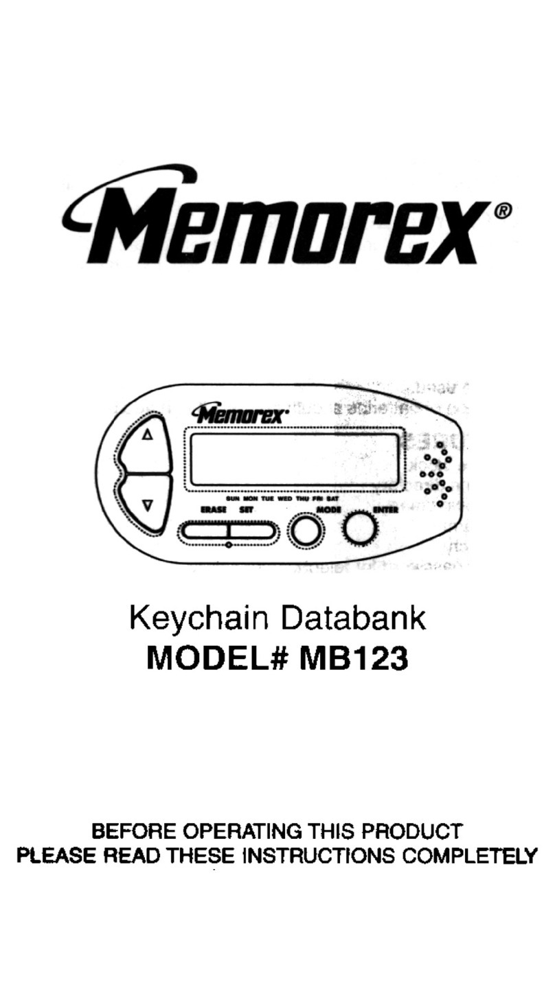 Memorex MB123OM manual