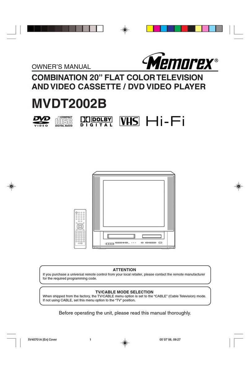 Memorex MVDT2002BOM owner's manual