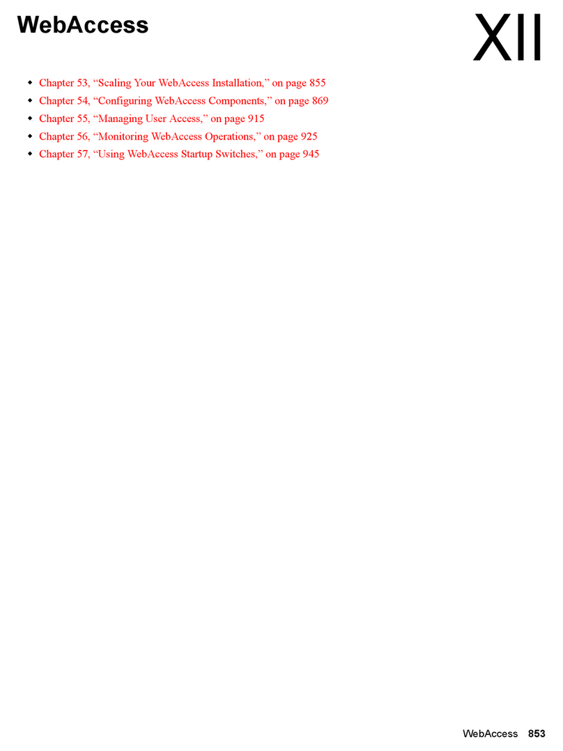 Novell GROUPWISE 7 - WEB ACCESS manual