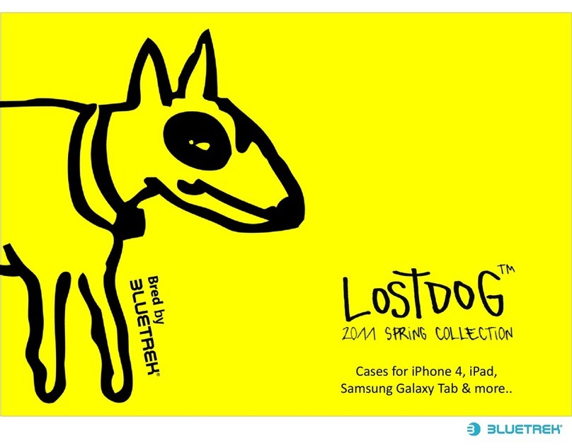 BlueTrek LOSTDOG - BROCHURE SPRING COLLECTION 2011 User manual
