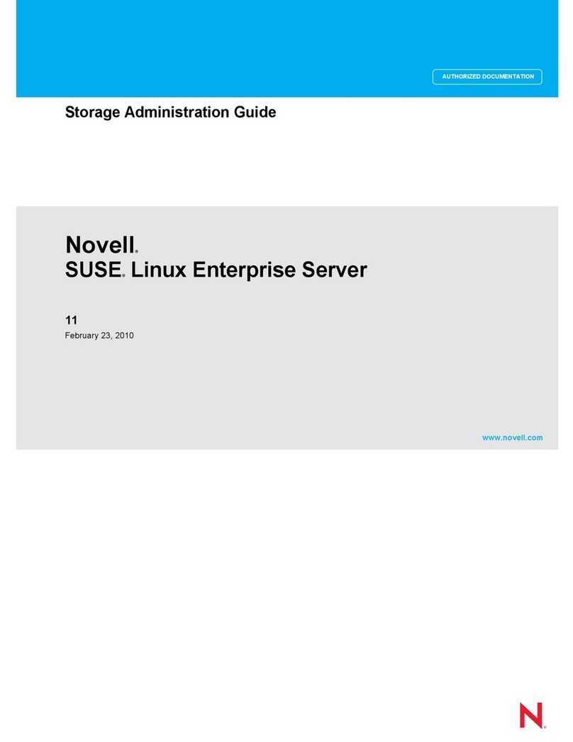 Novell LINUX ENTERPRISE SERVER 11 - STORAGE ADMINISTRATION GUIDE... Administration guide