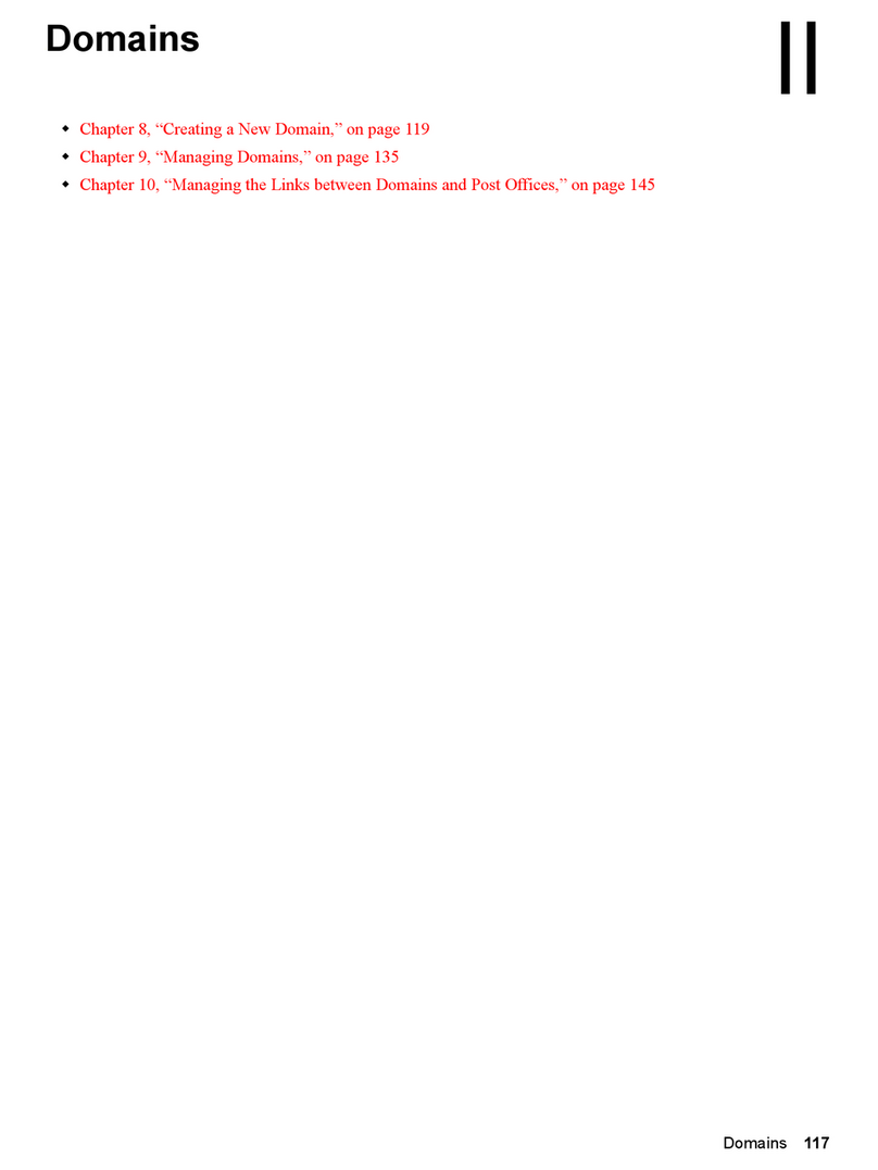 Novell GROUPWISE 8 - DOMAINS manual Novell GROUPWISE 8 - DOMAINS manual